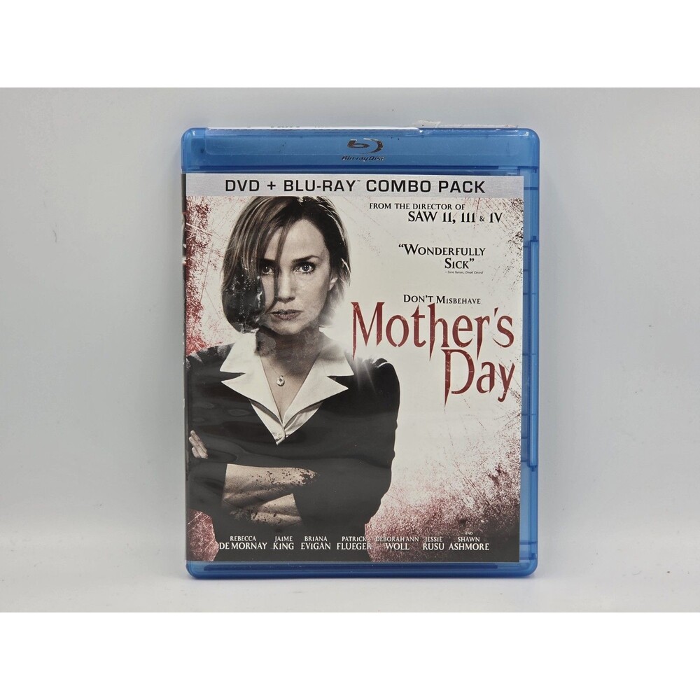 Mother's Day (Blu-ray & DVD 2010, Anchor Bay) Horror Remake Thriller, OOP